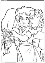 coloriage candy console annie